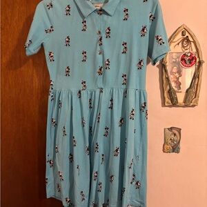 Disney Cakeworthy Blue Dress with Minnie Mouse Print